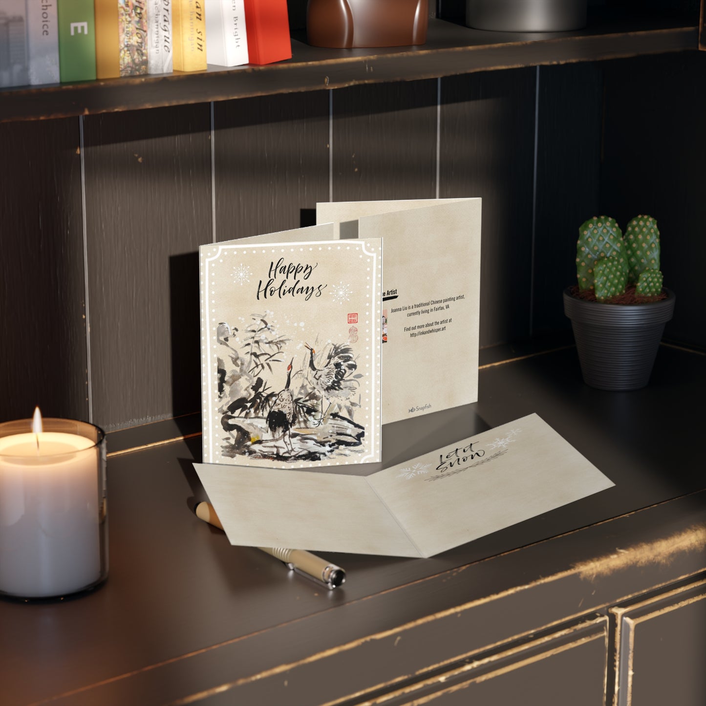 Cranes New Year Card