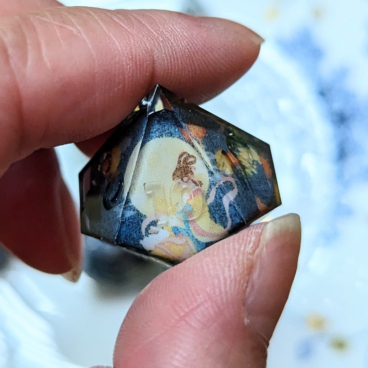 Chang'e and Houyi Washi Tape Dice Set