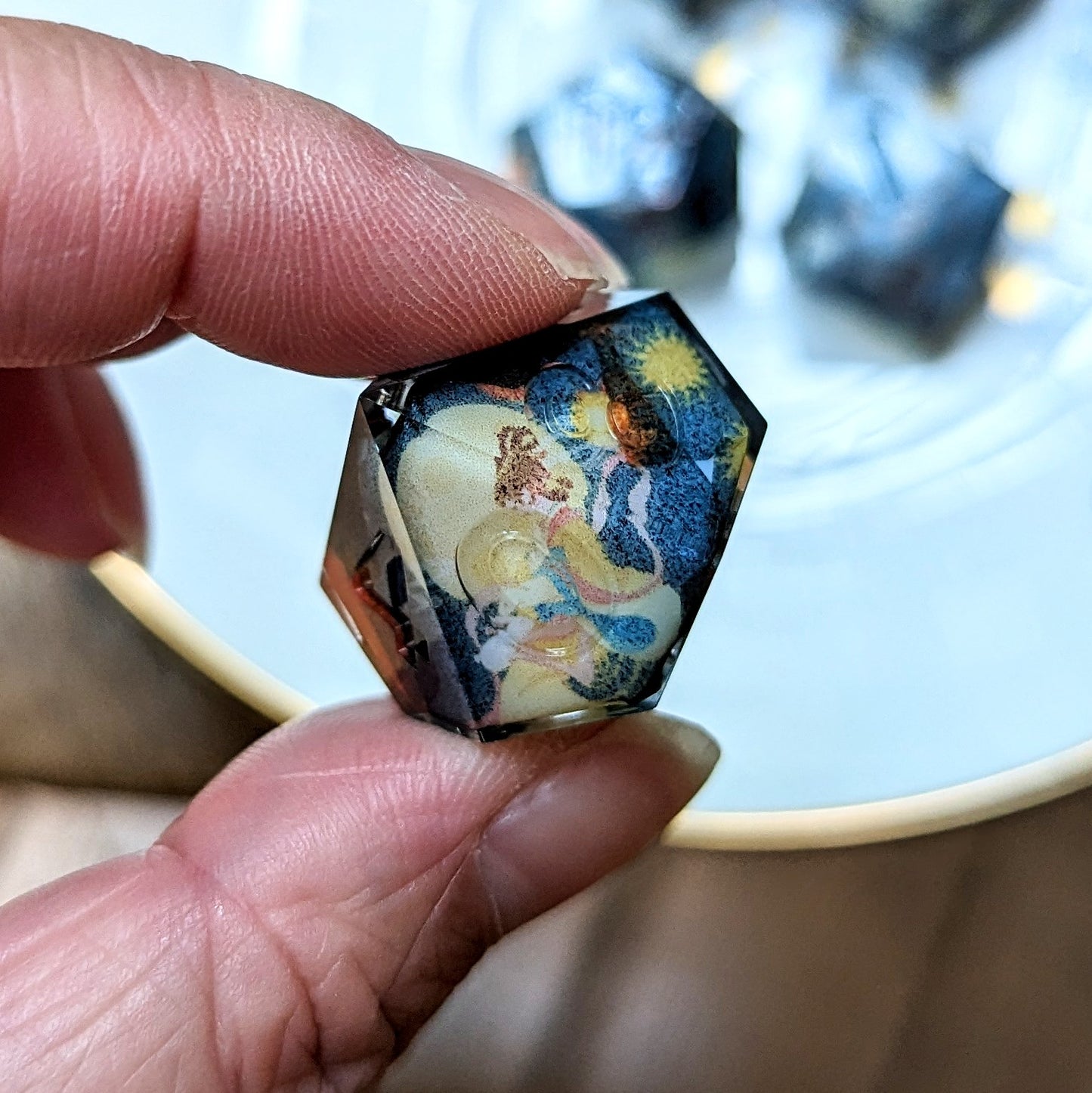 Chang'e and Houyi Washi Tape Dice Set