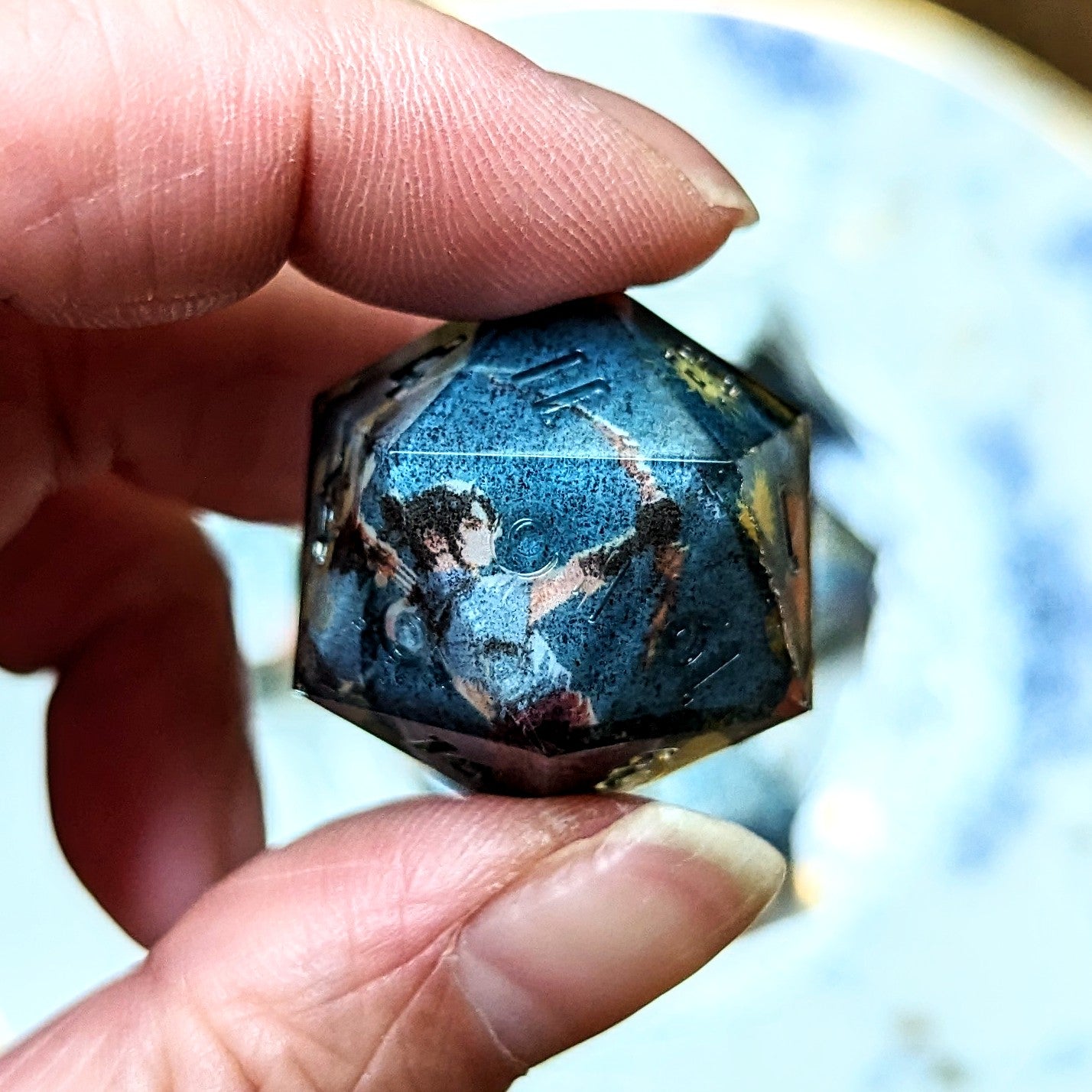 Chang'e and Houyi Washi Tape Dice Set