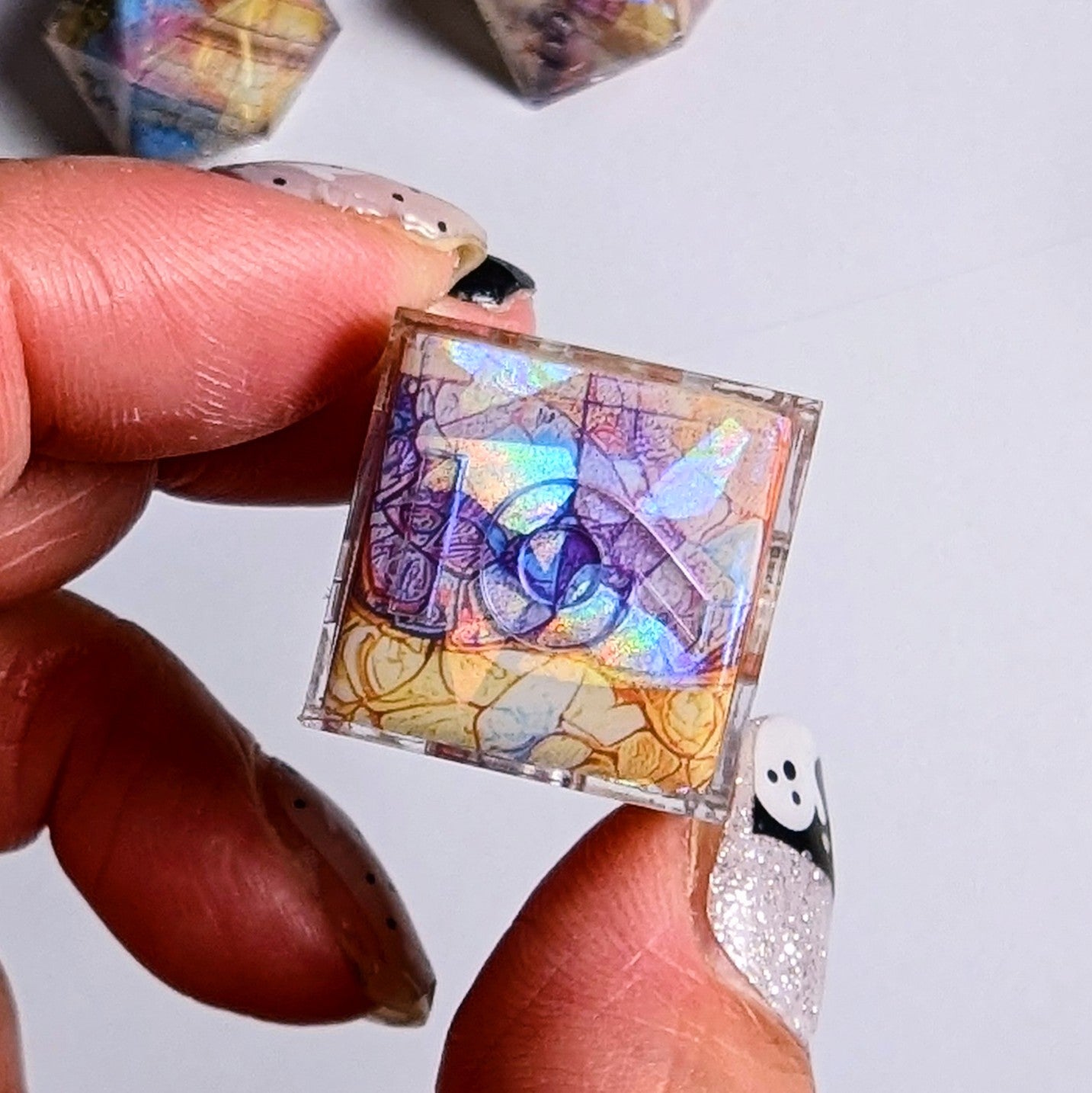 Celestial Light if Hope Washi Tape Dice 7pc Set
