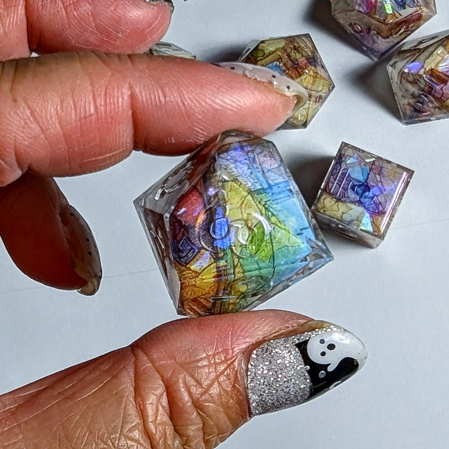 Celestial Light if Hope Washi Tape Dice 7pc Set