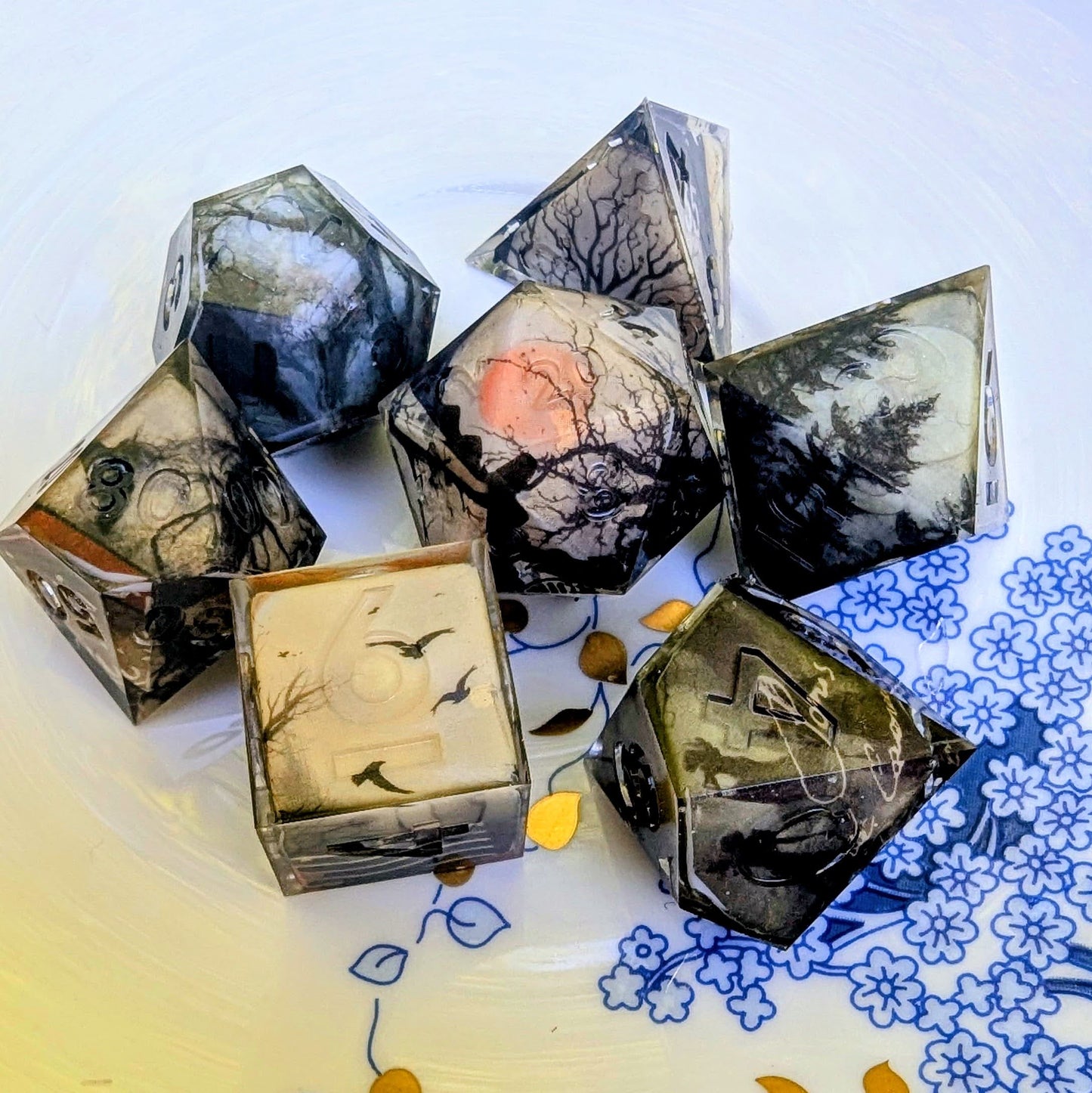 Witching Hour Stamp Washi Tape Dice Set