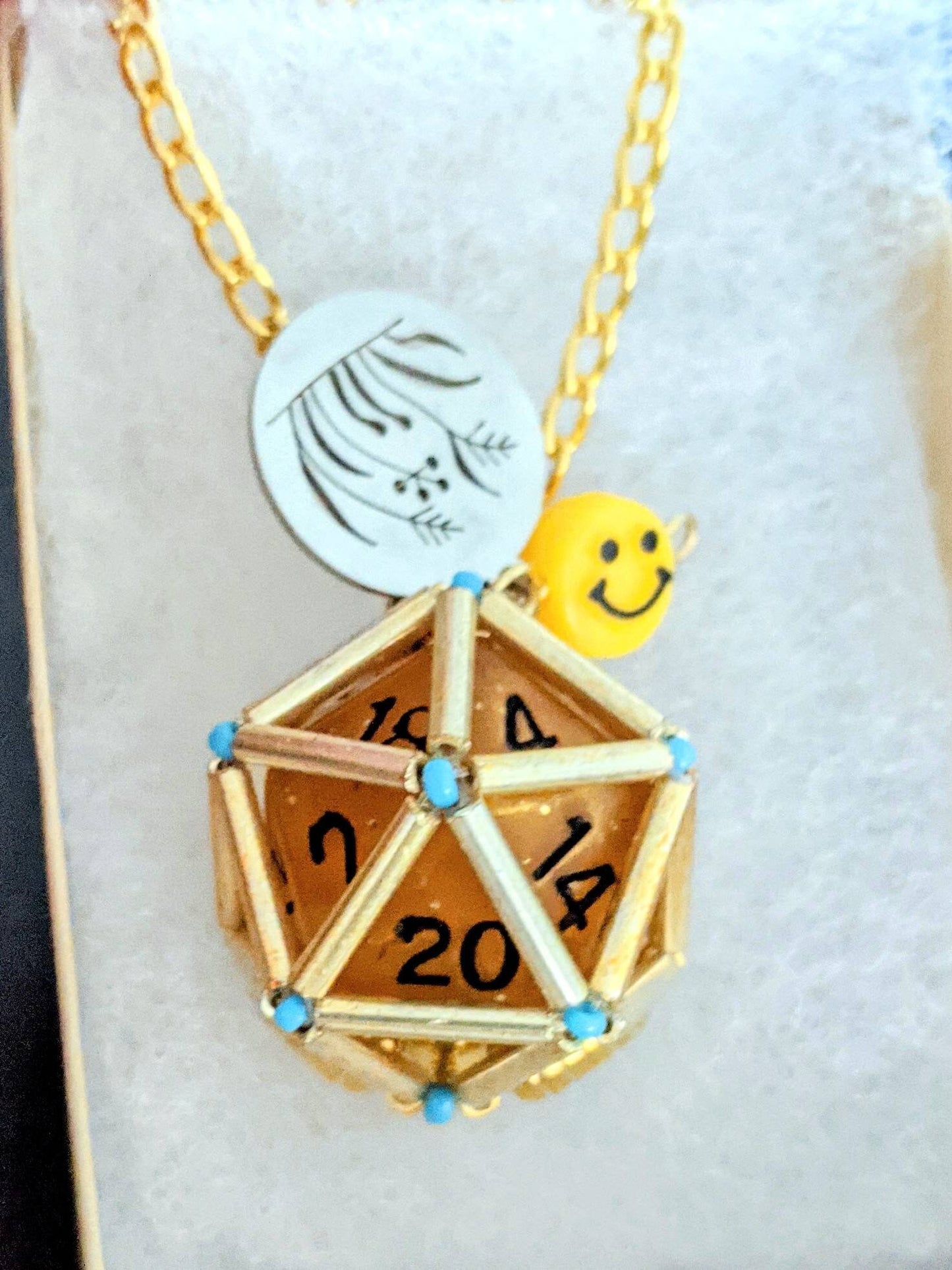 Critical Role Campaign 3 Bells Hells Inspired D20 Necklaces