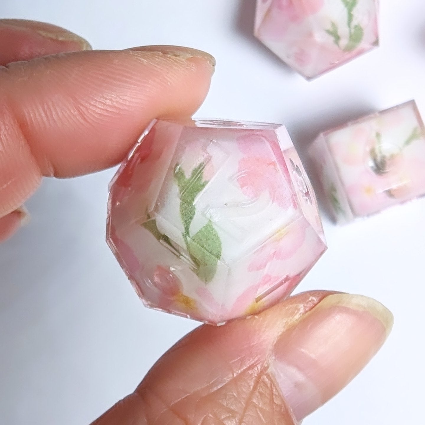 Budding Sakura Washi Tape Dice Set