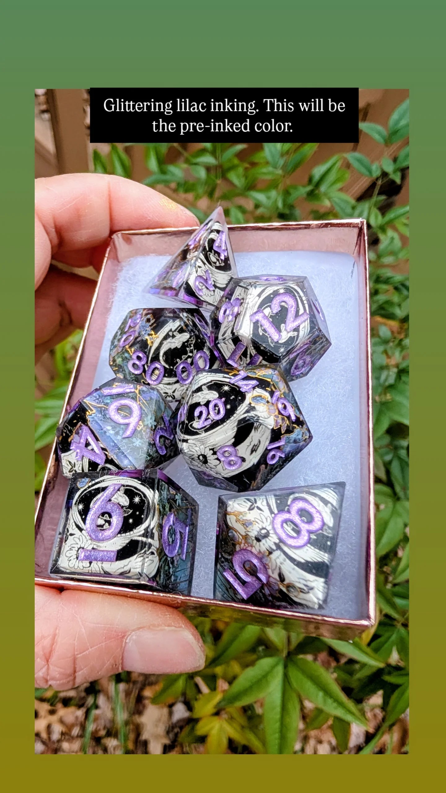 Celestial Oracle Koi Washi Tape Dice Set