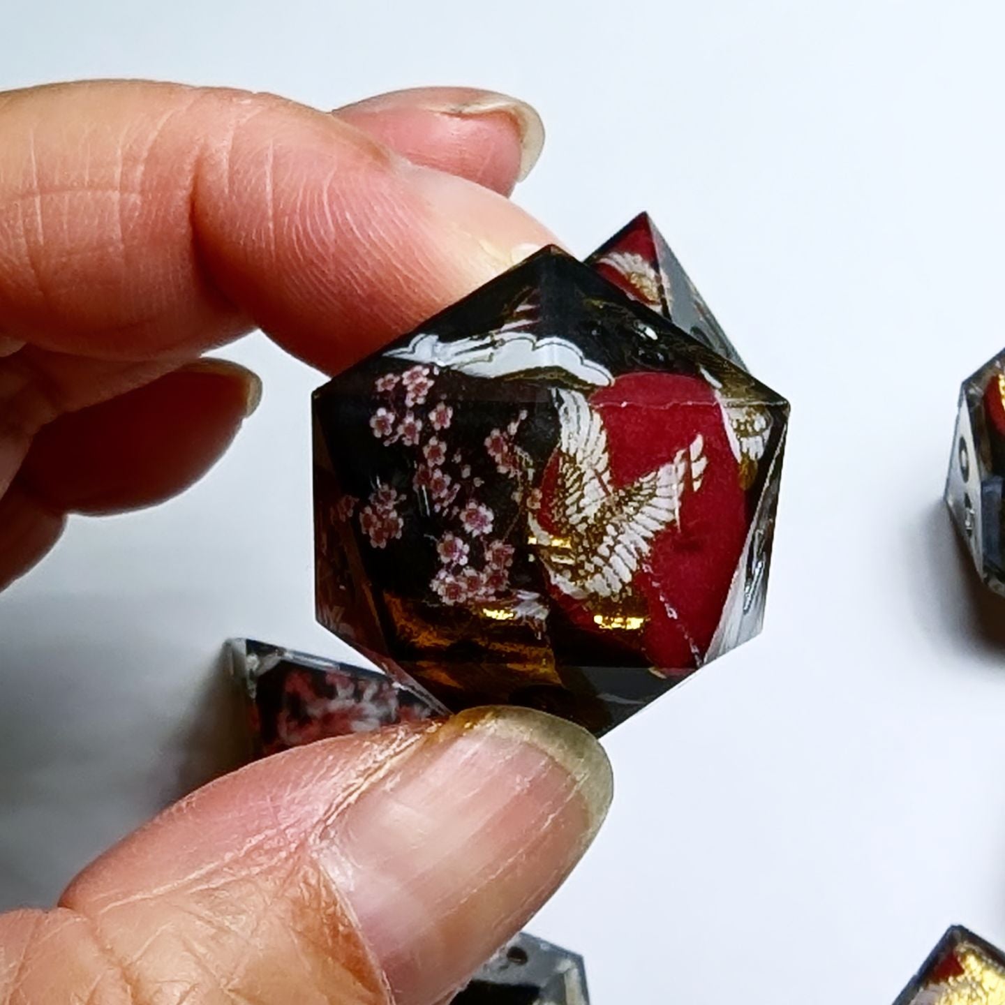 Bloody Chrysanthemum Washi Tape Dice Set