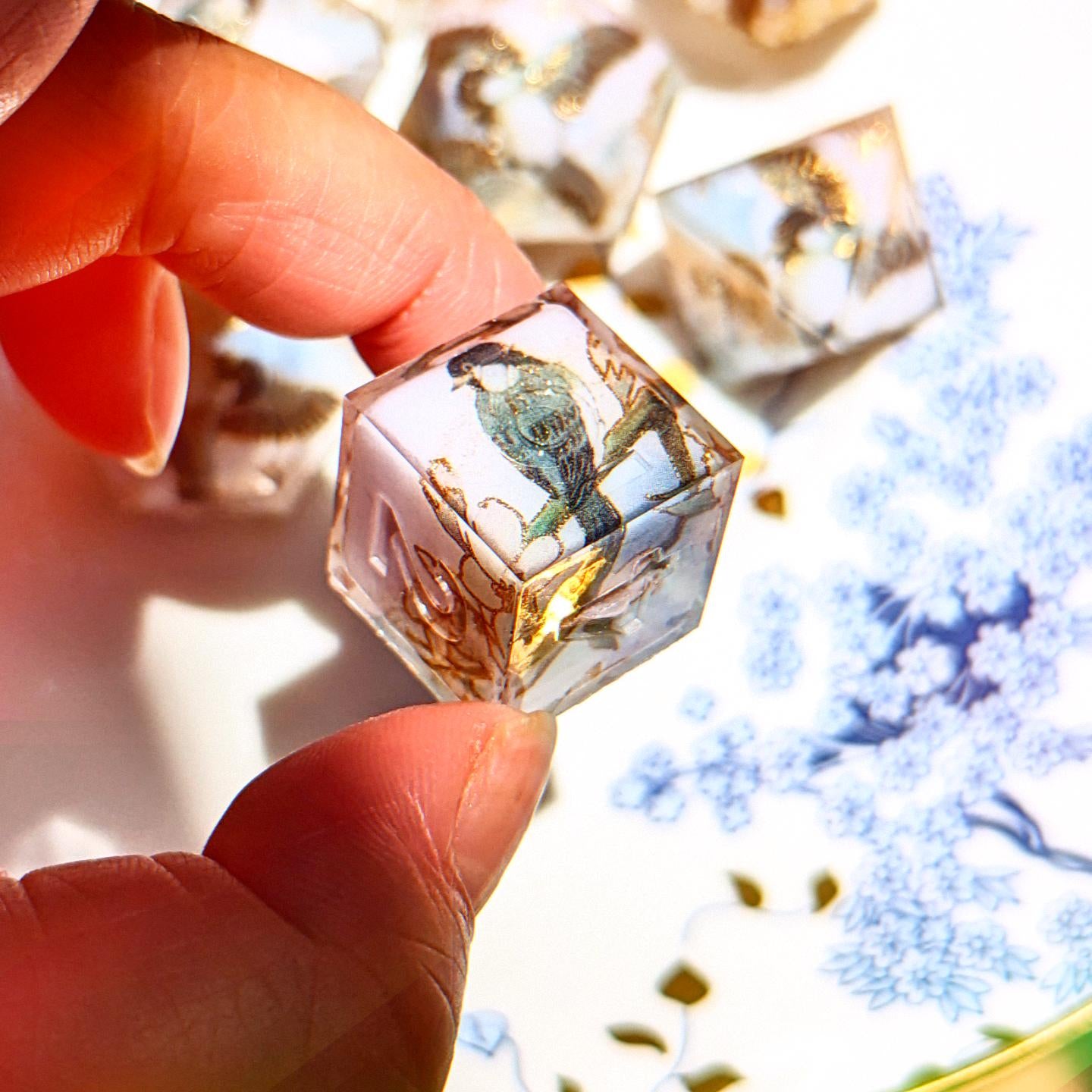 Bird Call Chinoise Dice Set