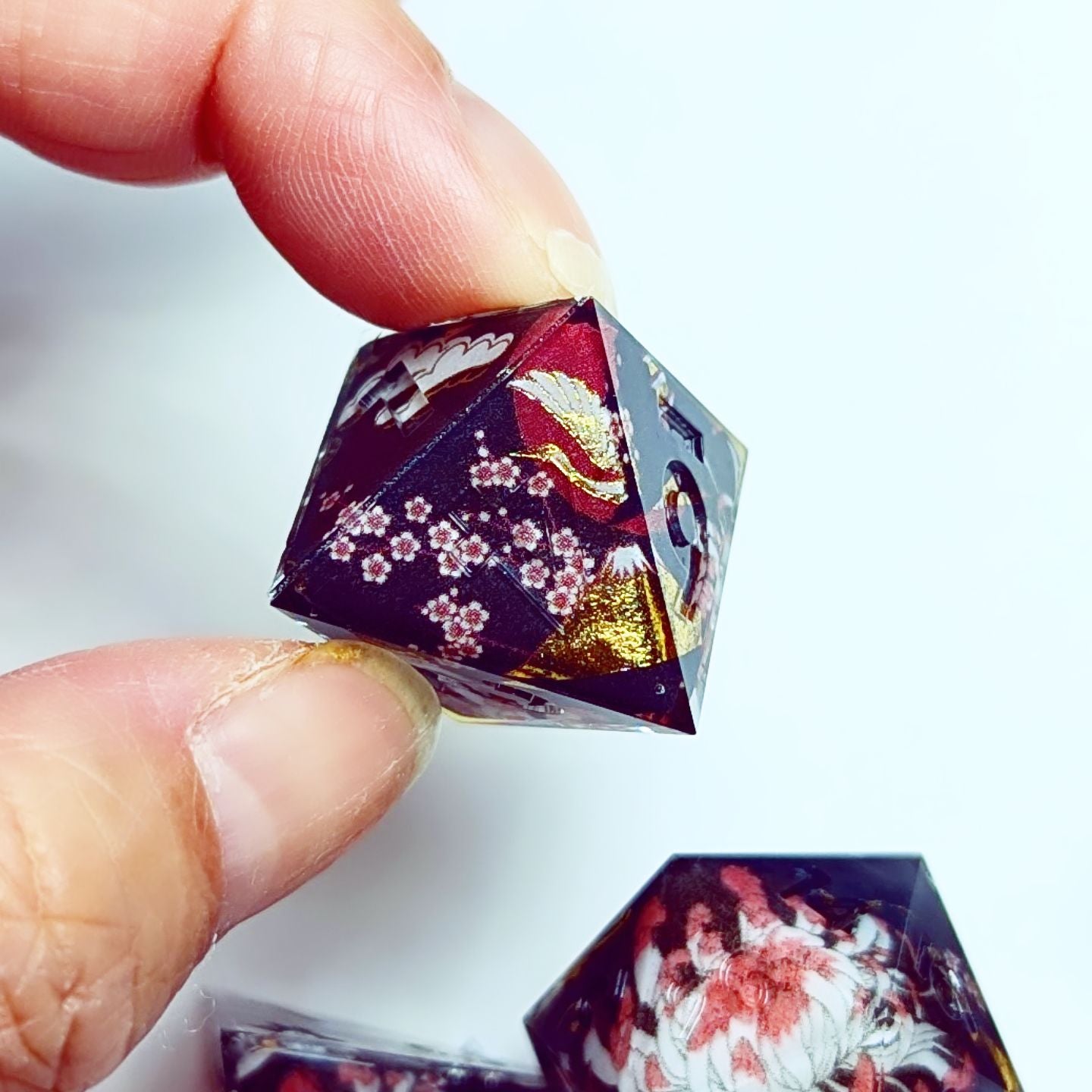 Bloody Chrysanthemum Washi Tape Dice Set