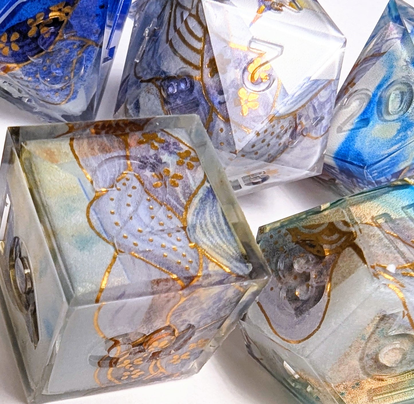 Ocean Creatures Washi Tape Dice Set