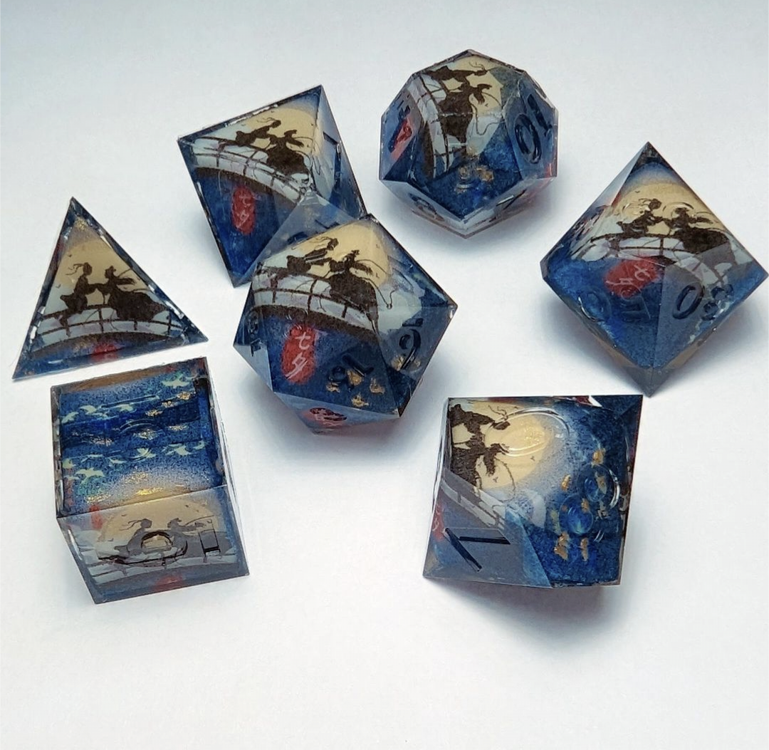 Tanabata Star Lovers Washi Tape Dice Set