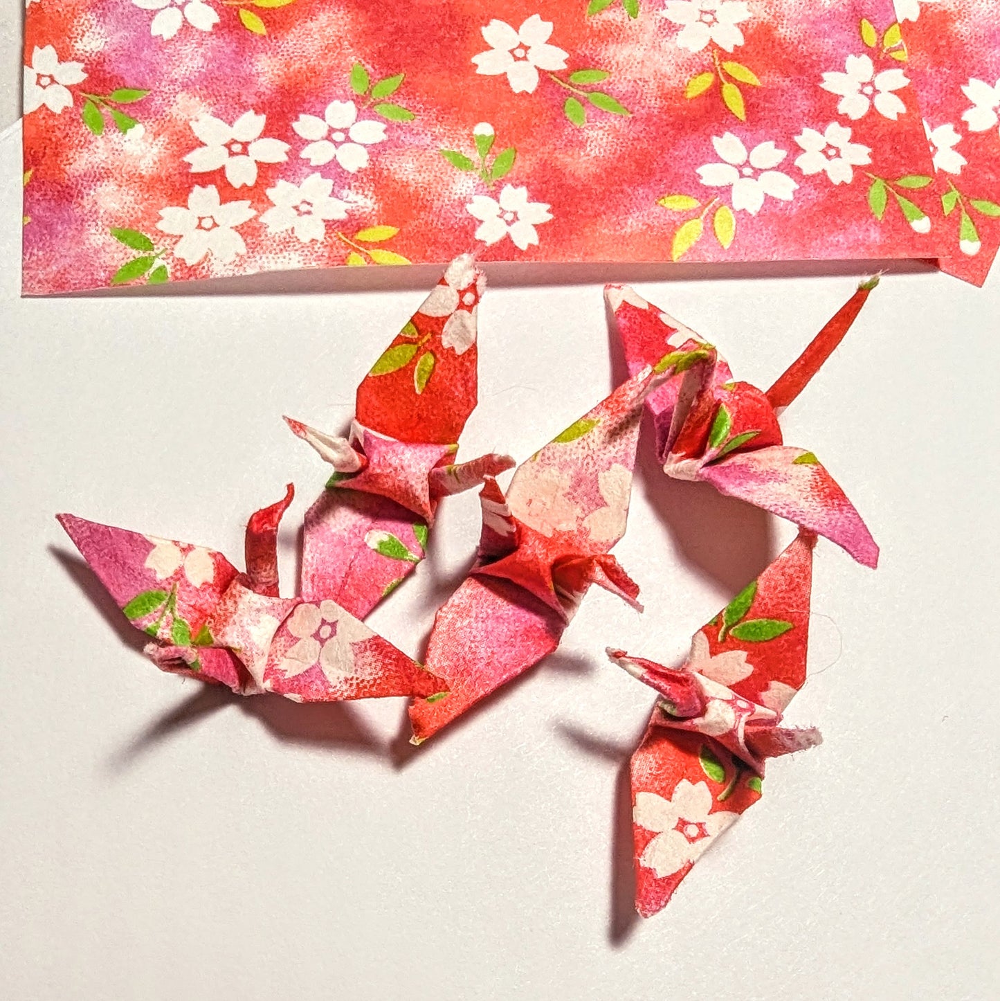 Pre-Order Origami Crane Pink Sakura Dice Set