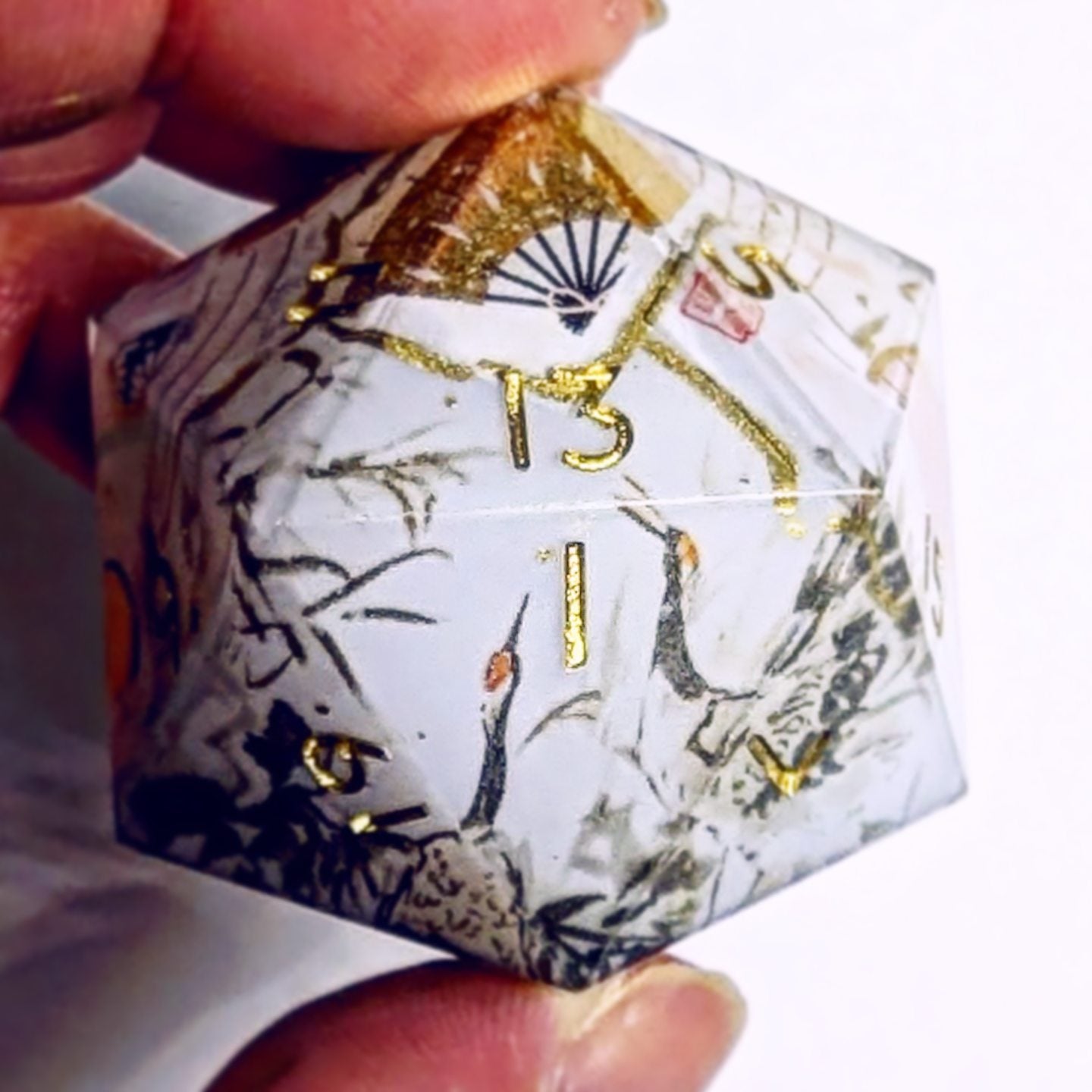 Crane Taking Flight Washi Tape 35mm Chonk