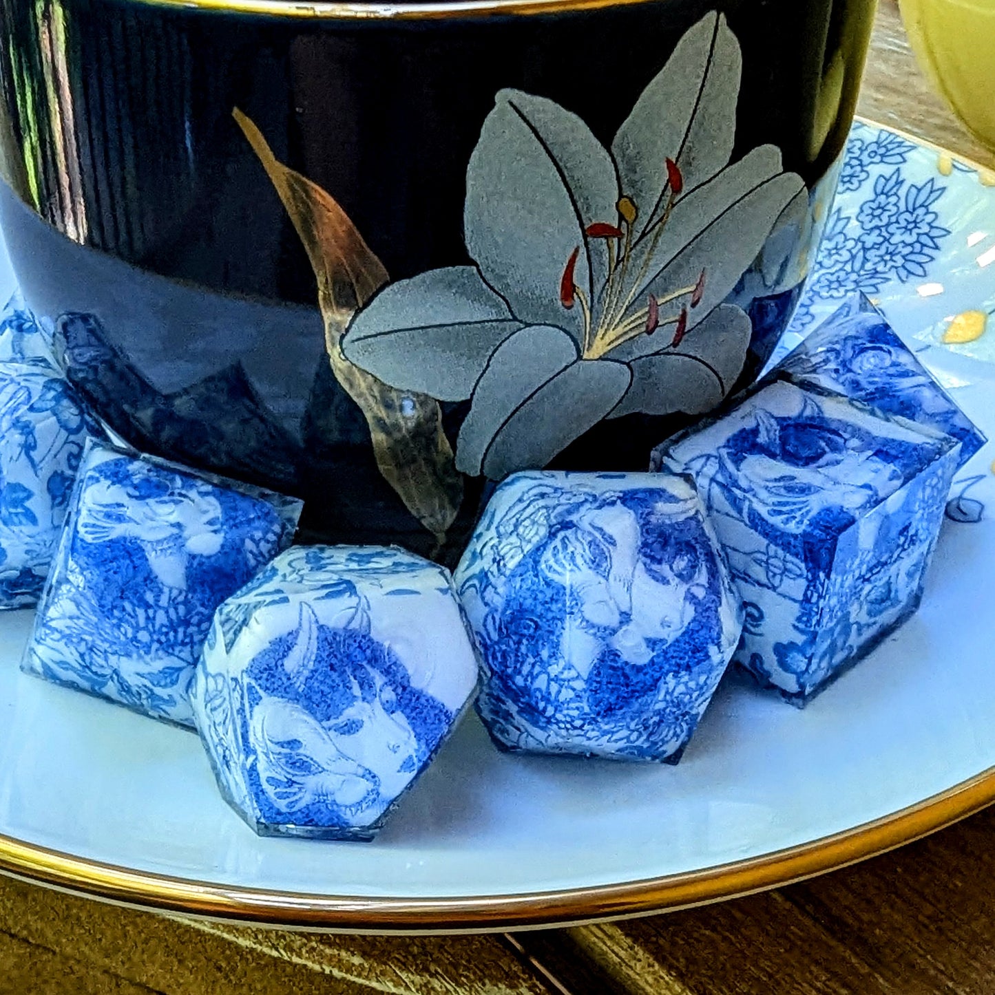 Qing Hua Oni Washi Tape Dice Set