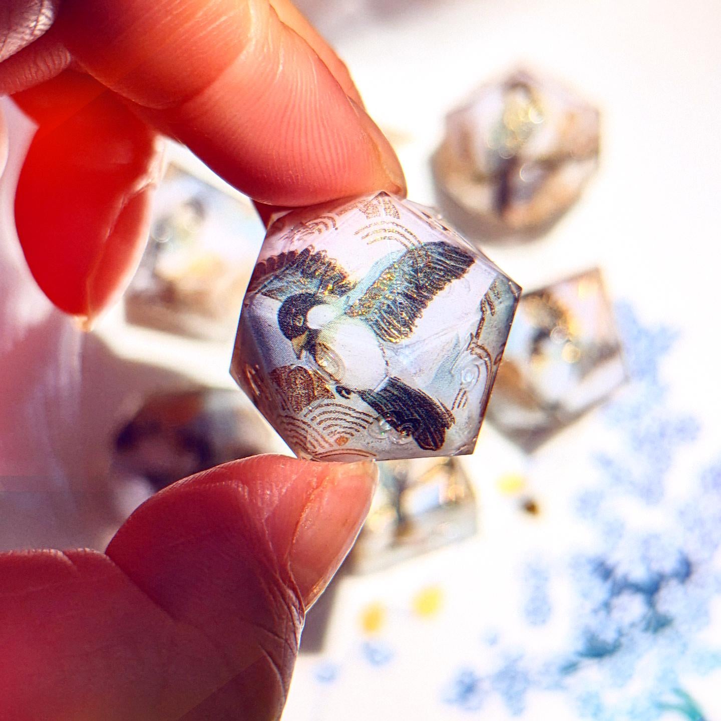 Bird Call Chinoise Dice Set