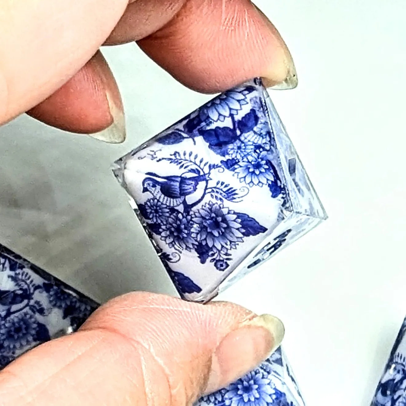 Qing Hua Bird Washi Tape Dice Set