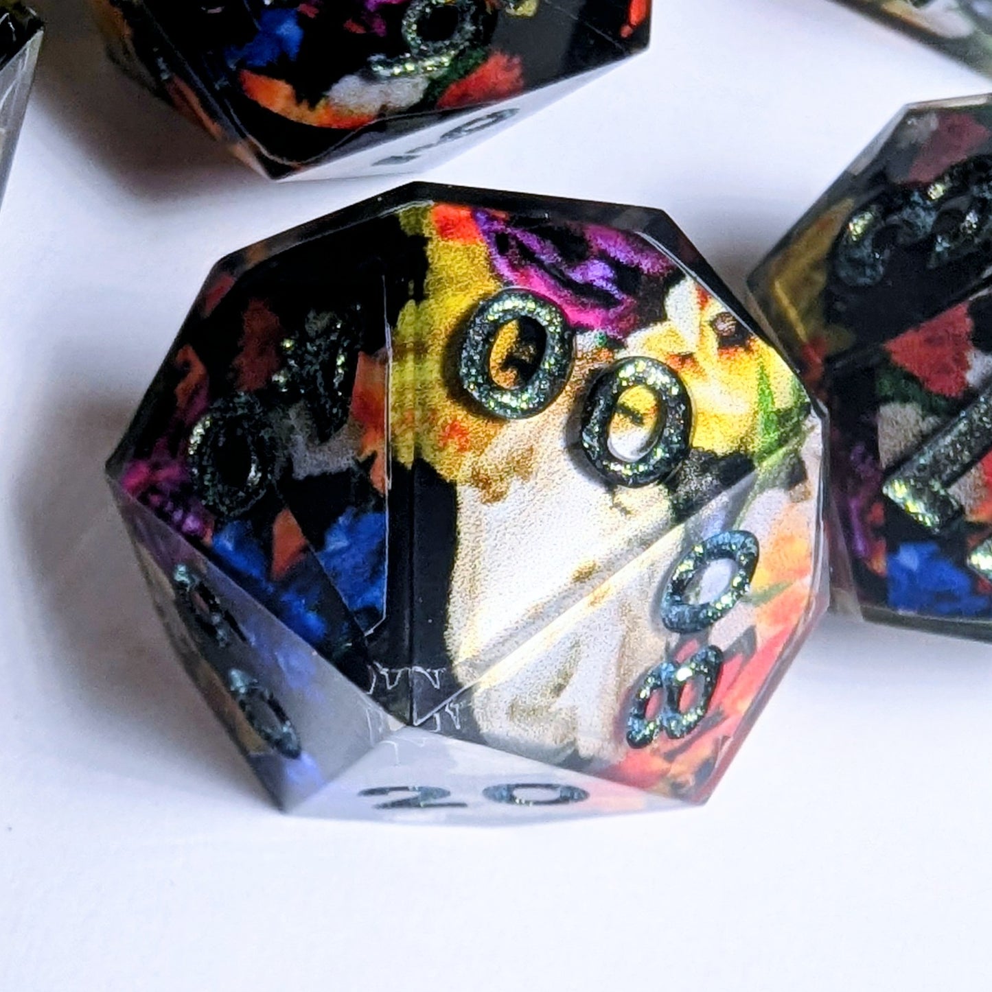 Memento Mori Tigris Bengal Washi Tape Dice Set