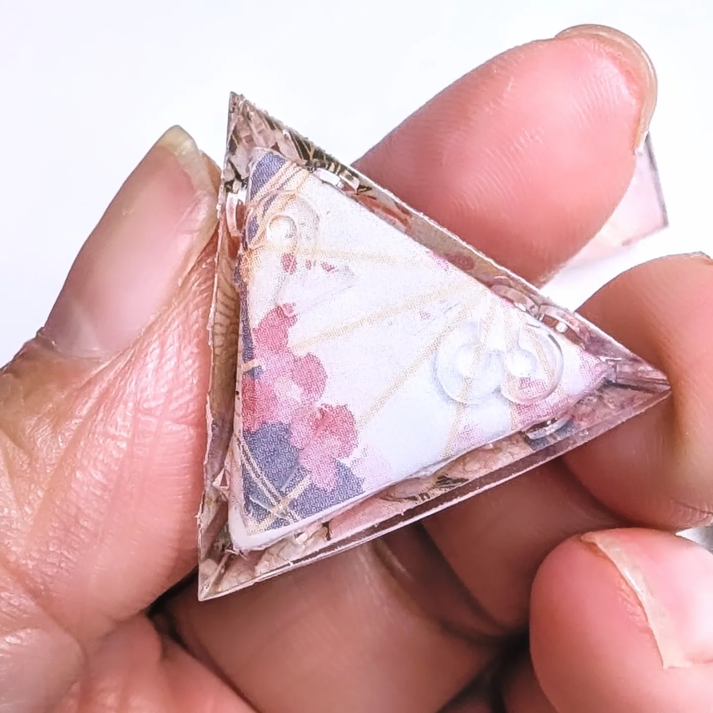 Pink Crane Sakura Washi Tape Dice Set