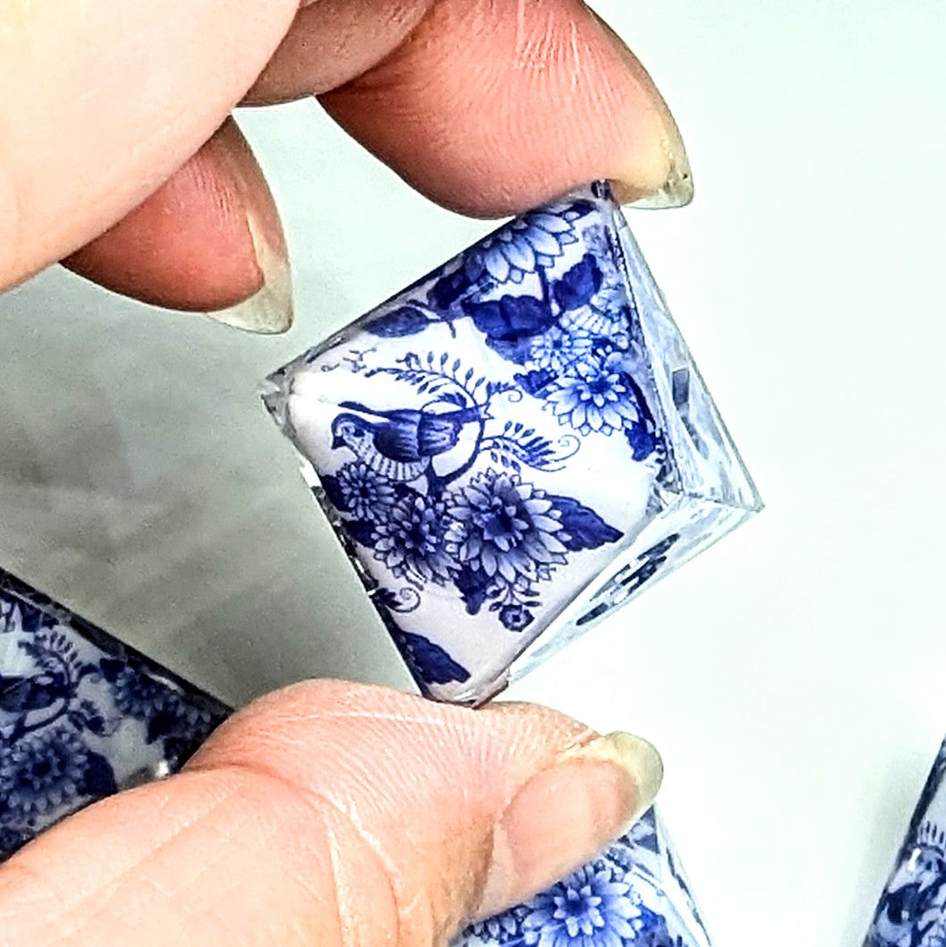 Qing Hua Bird Washi Tape Dice Set