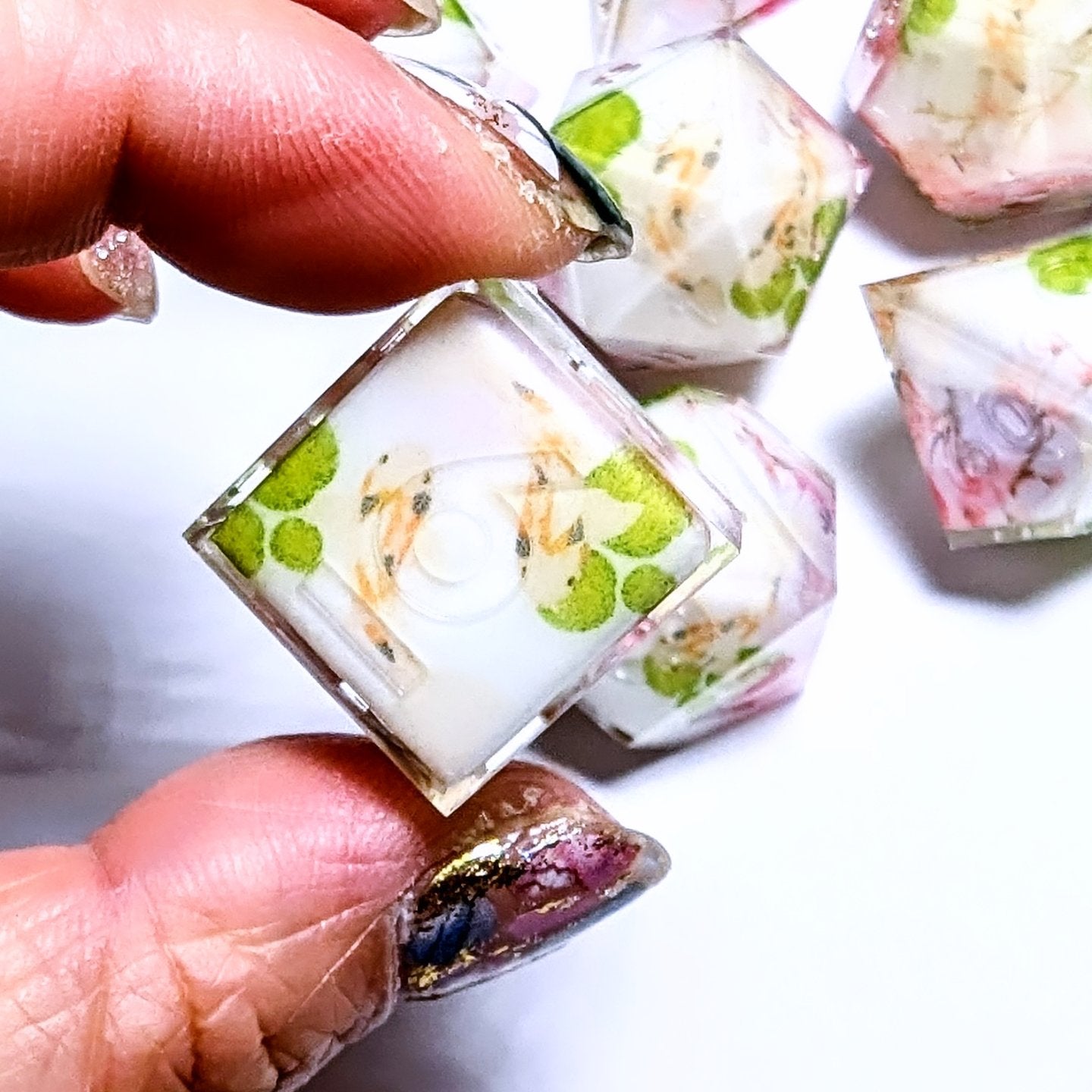 Sakura Koi Lily Pad Washi Tape Dice Set