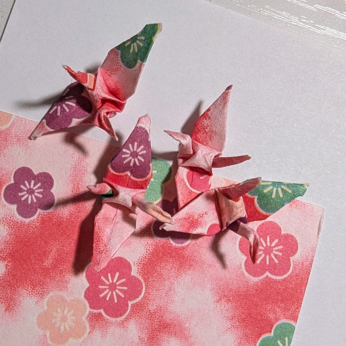 Pre-Order Origami Crane Tie Dye Sakura Dice Set