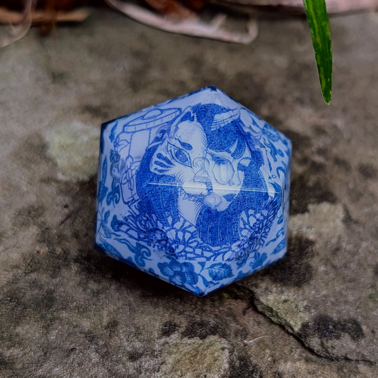 Oni Mask Qing Hua 35mm Chonk D20