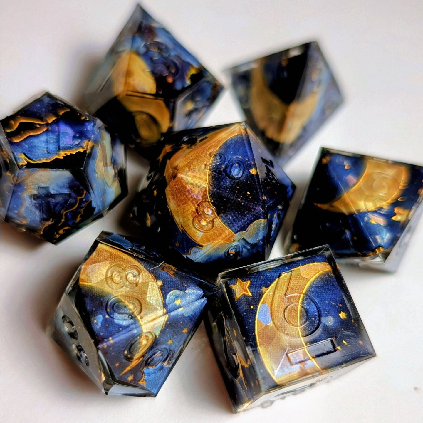 Lunar Lullaby Washi Tape Dice Set