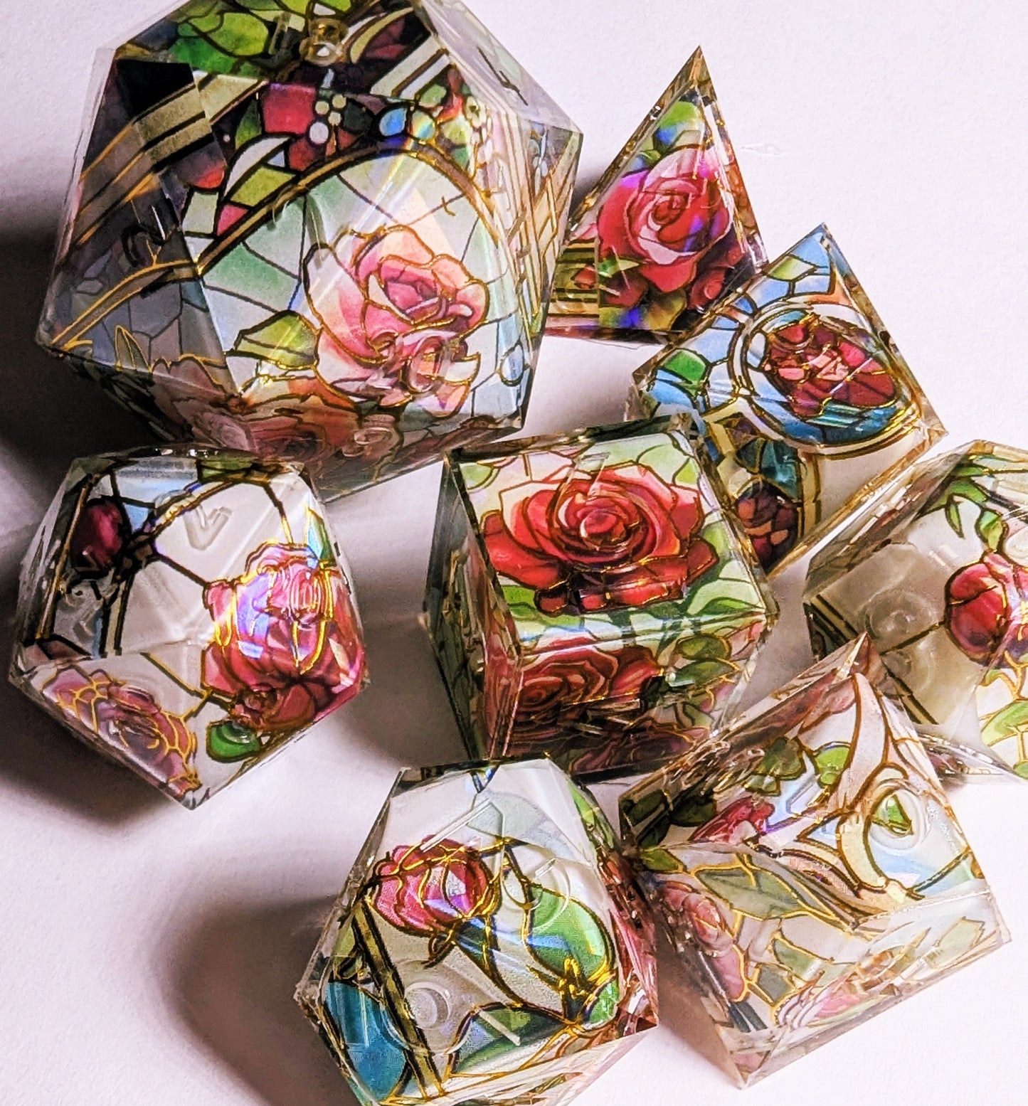 Stained Glass Rose 35mm Chonk Washi Tape