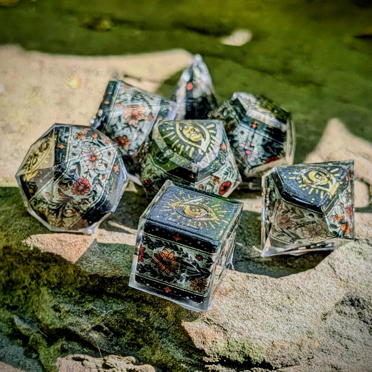 Nordic Midsummer Washi Tape Dice Set
