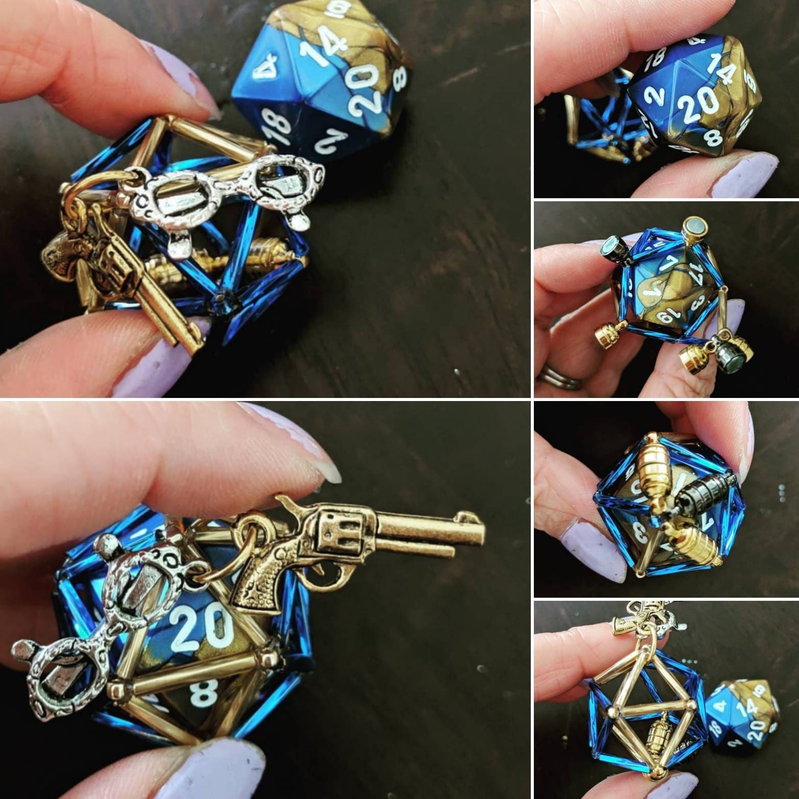 Critical Role Vox Machina Inspired D20 Necklaces