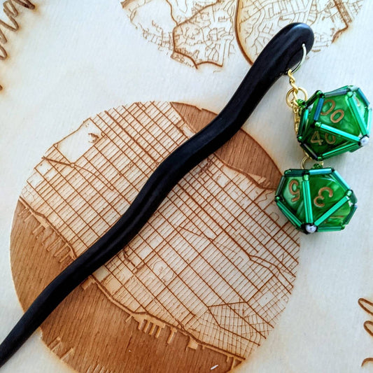Call of Cthulhu D10 Hairstick