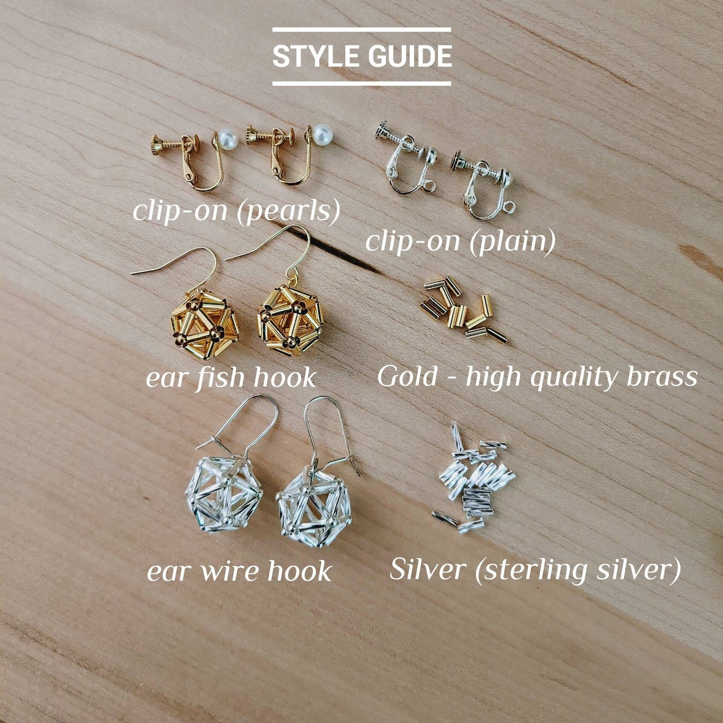 Sterling Silver Mini D20 Earrings