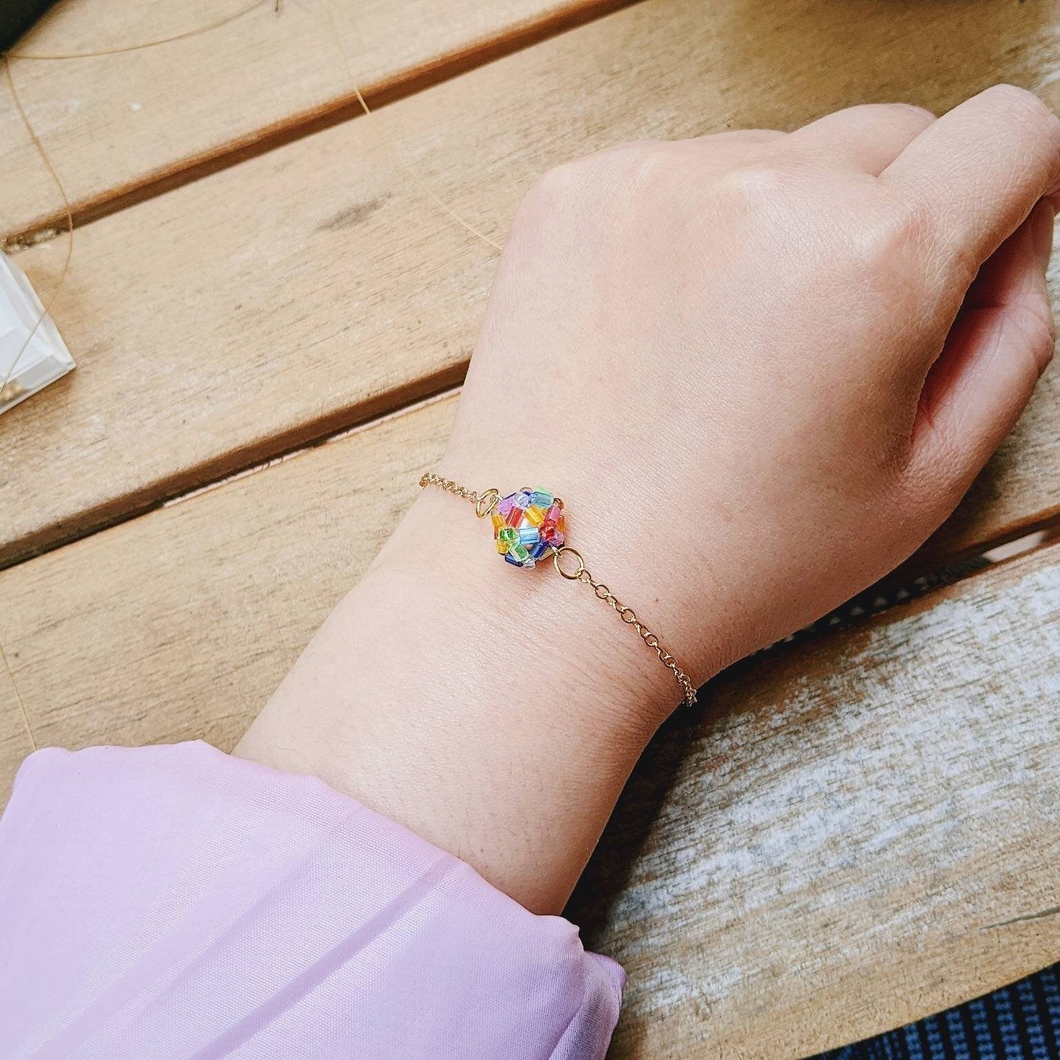 Mini Rainbow Pride Bracelet