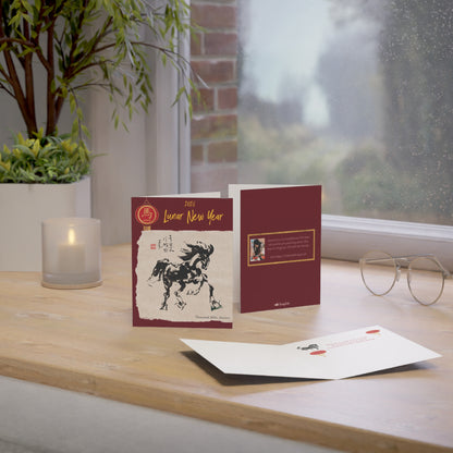 Year of Horse Lunar New Year Card (6 cards)