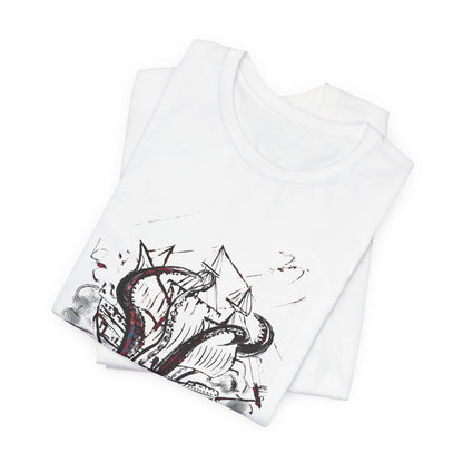 Beware of the Kraken Chinese Ink Paitning Shirt