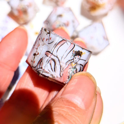 Nine Tailed Fox Washi Tape Dice Set