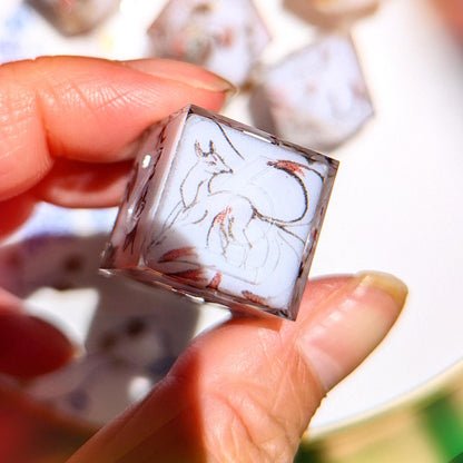 Nine Tailed Fox Washi Tape Dice Set