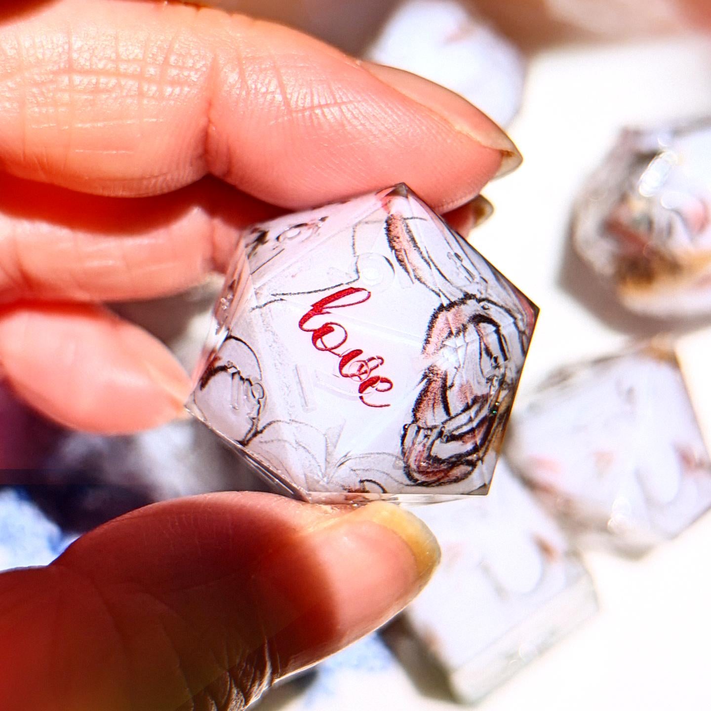 Nine Tailed Fox Washi Tape Dice Set