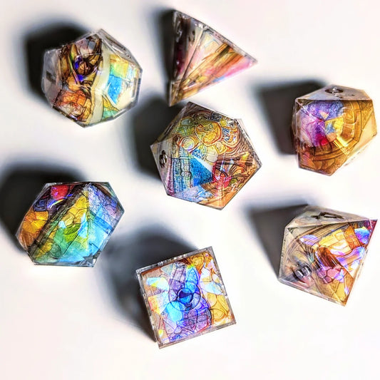 Celestial Light if Hope Washi Tape Dice 7pc Set