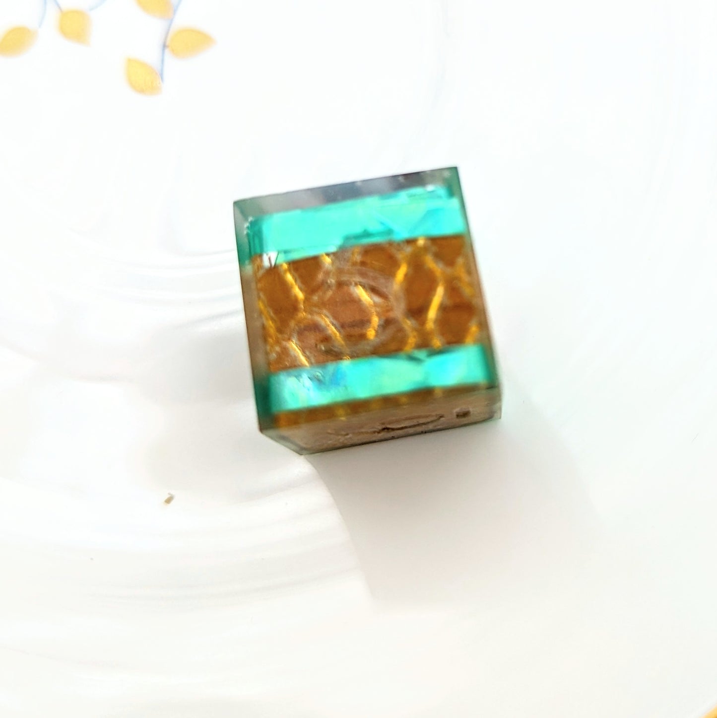 Single D6 Chinese Dragon Golden Washi Tape