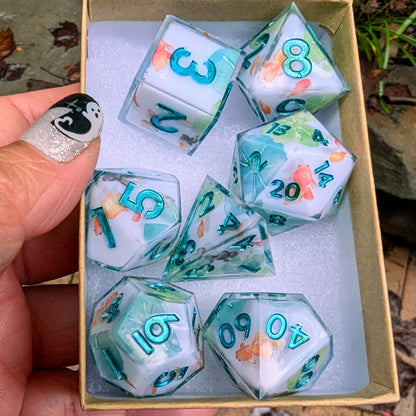 Koi Pond Washi Tape Dice Set