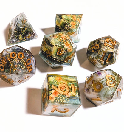 Apothecary's Garden Washi Tape Dice Set (Moonlight Series)