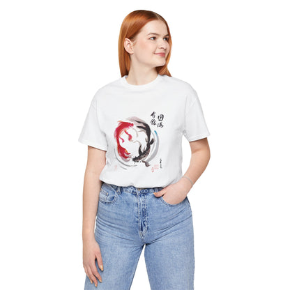 Taichi Zen Koi Fish Soft T-Shirt