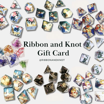 Ribbon and Knot Gift Card