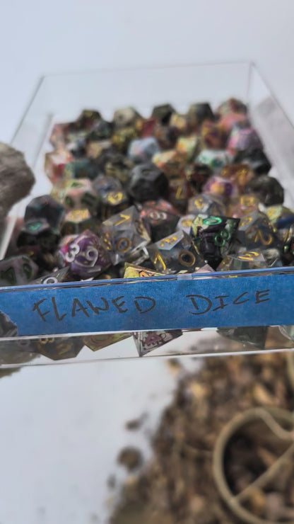 Mystery Flawed Dice 7pc Set