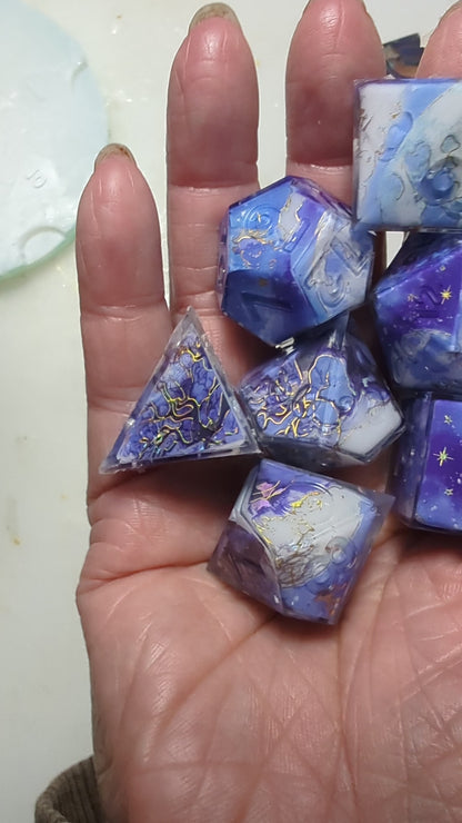 Lunar Winter Washi Tape Dice Set