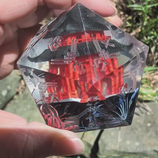 Minor Flawed Spiderlily Temple 55mm Diorama Kanji Chonk