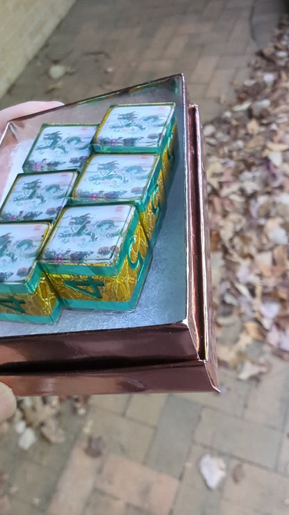 Single D6 Chinese Dragon Golden Washi Tape