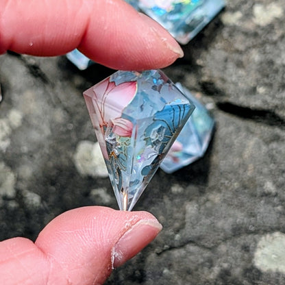 Lotus Reflection Dice Set with Alt Shapes
