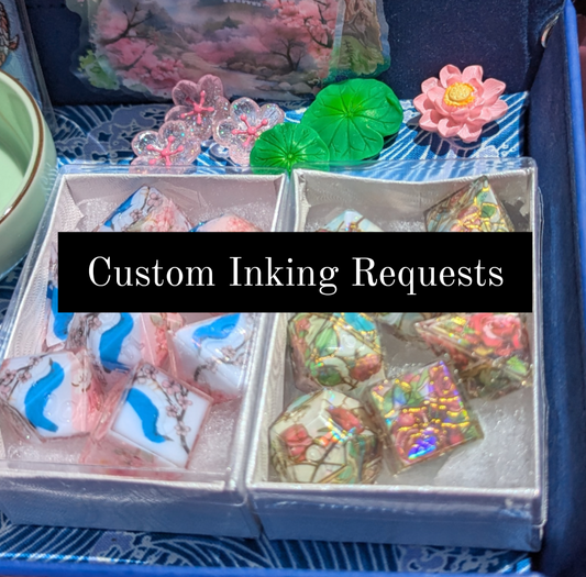 Custom Inking Add On for Koi Sakura Box